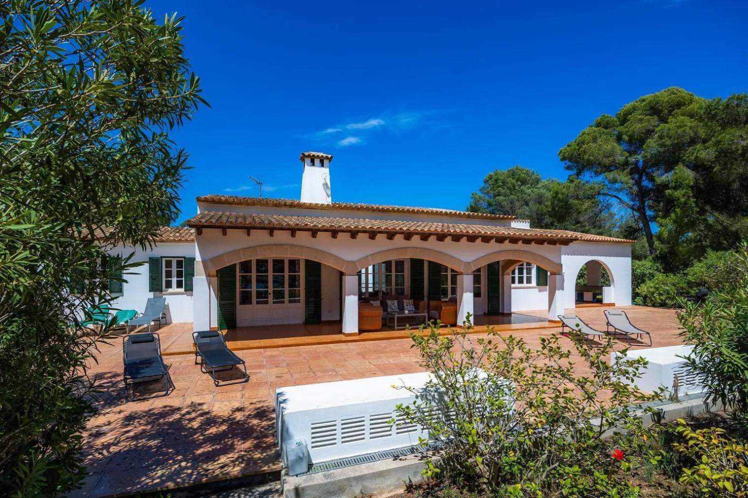 Casa Aladern On The Beach Mhm Font de Sa Cala Kültér fotó